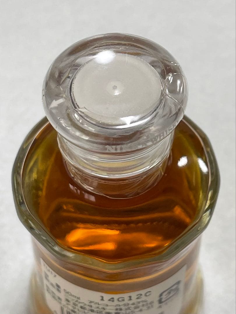【希少・未開封品】 ニッカウヰスキー 「鶴 17年」 50ml ミニボトル