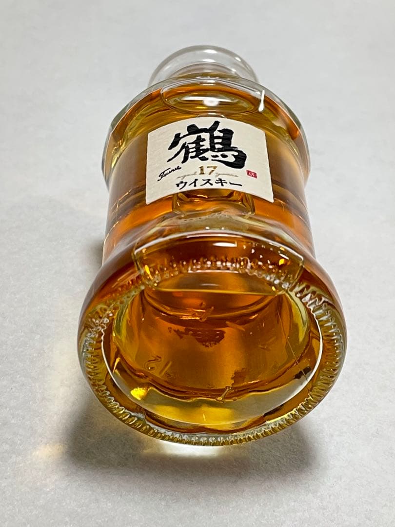 【希少・未開封品】 ニッカウヰスキー 「鶴 17年」 50ml ミニボトル