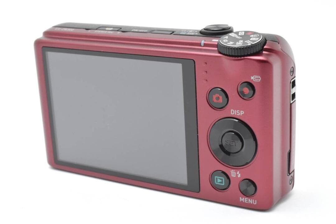 美品 カシオ　CASIO EXILIM EX-ZR300 レッド ＃A442