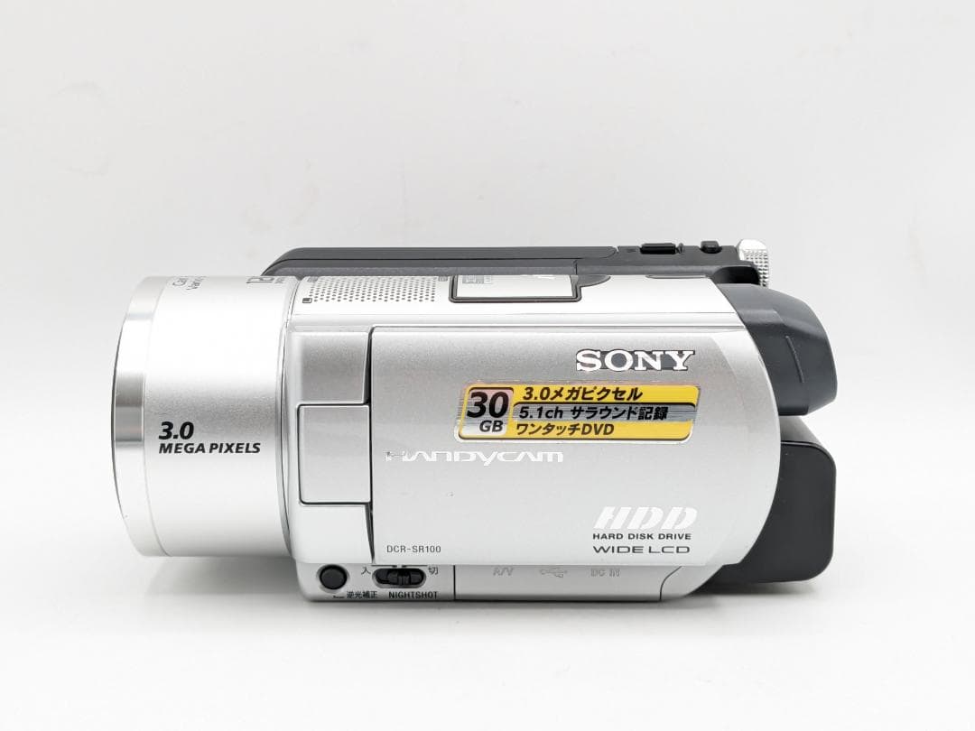 【きれいに撮影可能】SONY ハンディカメラ DCR-SR100