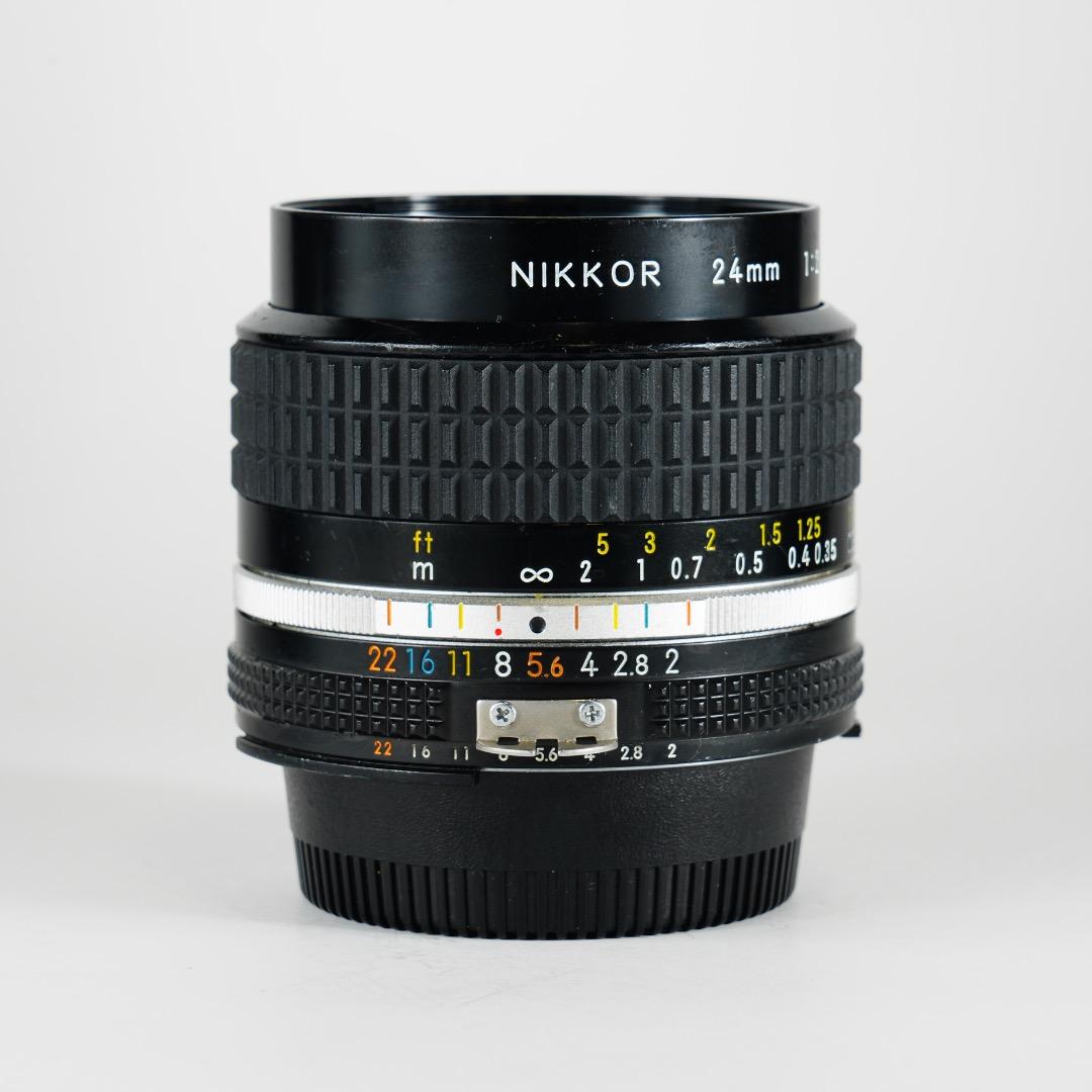 【SIC・極美品】動作◎ ニコン Ai-s Nikkor 24mm F2 131