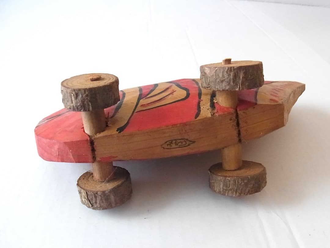 鹿児島神宮『鯛車』(大・全長23cm)ビンテージ 郷土玩具 民藝 フォークアート