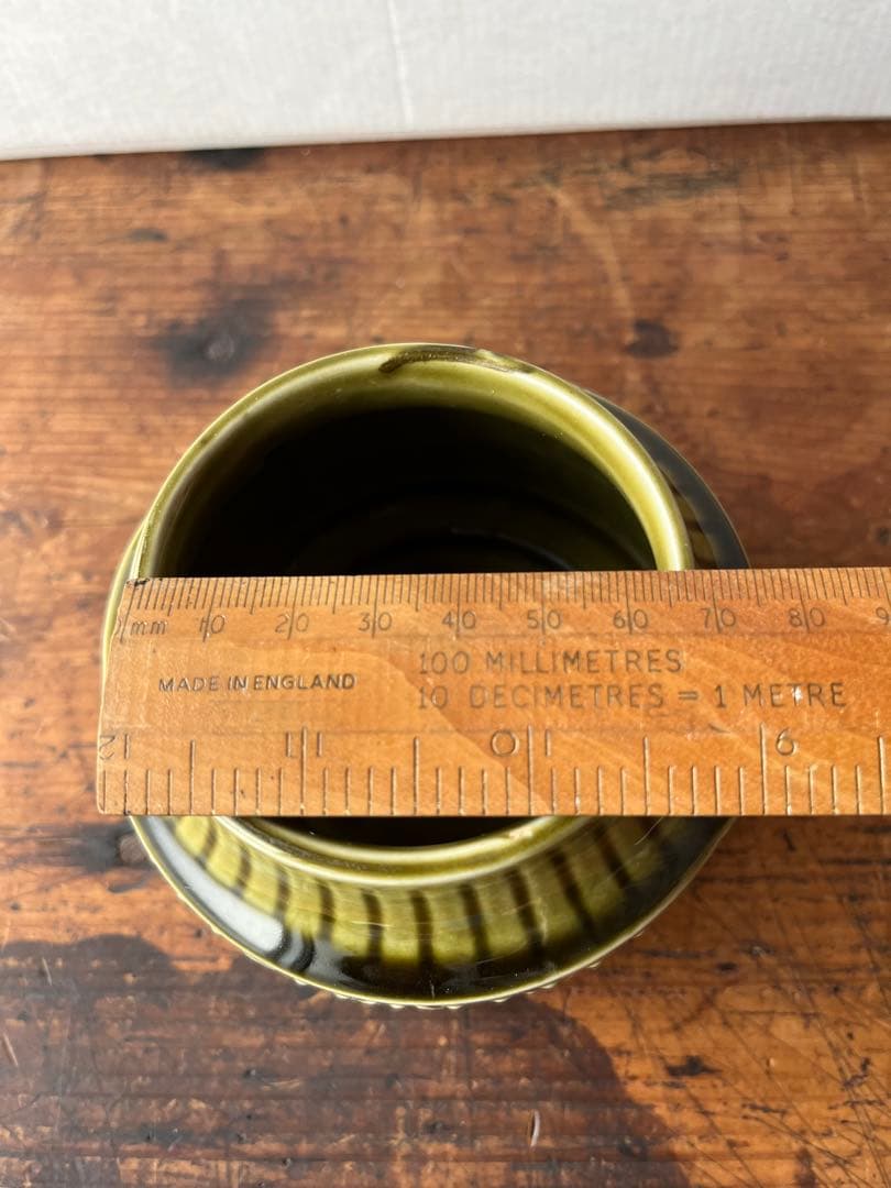 イギリス　英国　シュガーポット　陶器　ビンテージ　Sadler ENGLAND