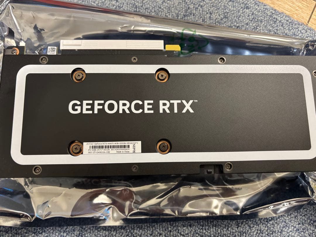 NVIDIA　GeForce　RTX4060Ti 8GB グラフィックボード