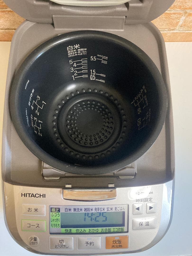 HITACHI　日立　RZ-TS104M　2021年製圧力IH炊飯ジャー5.5合