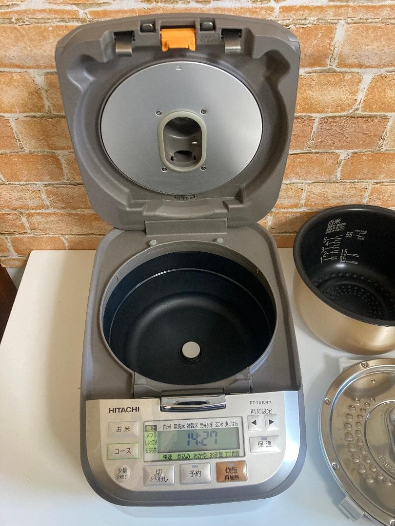 HITACHI　日立　RZ-TS104M　2021年製圧力IH炊飯ジャー5.5合