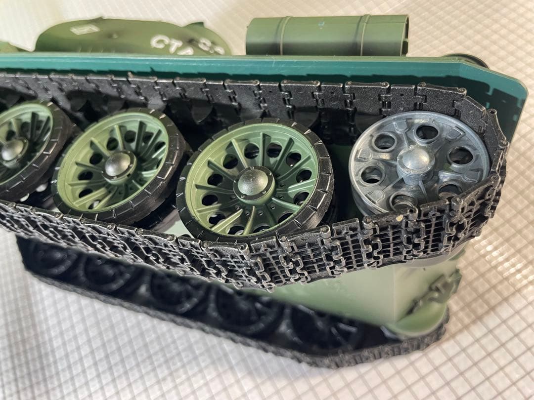 HENG LONG 1/16 T-34-85 メタル履帯&起動輪&誘導輪&ギヤ！