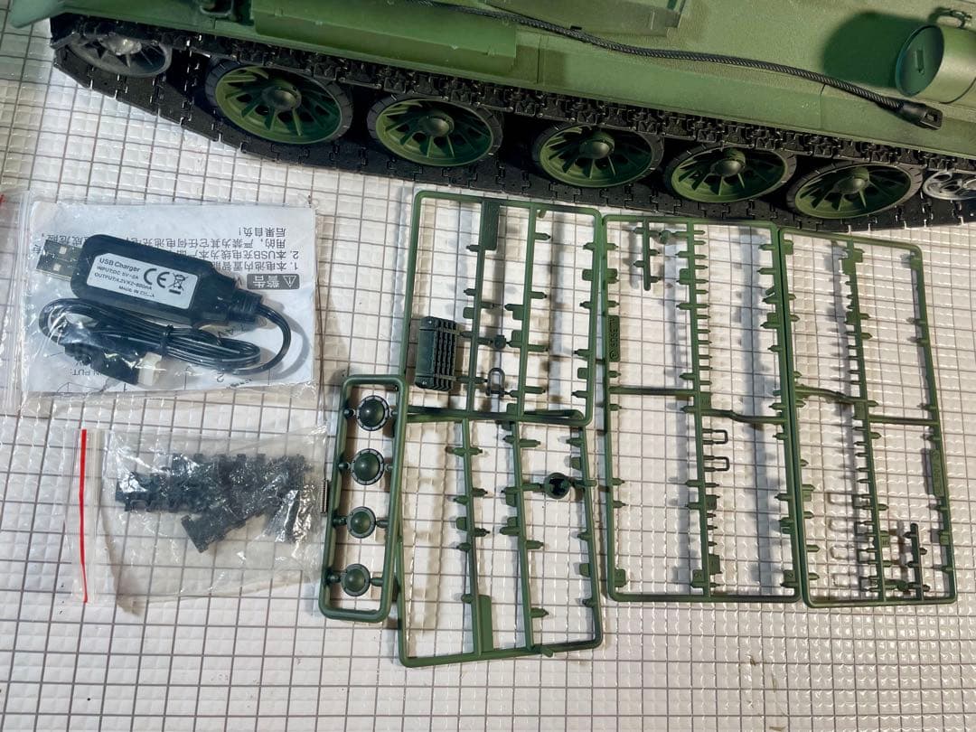 HENG LONG 1/16 T-34-85 メタル履帯&起動輪&誘導輪&ギヤ！