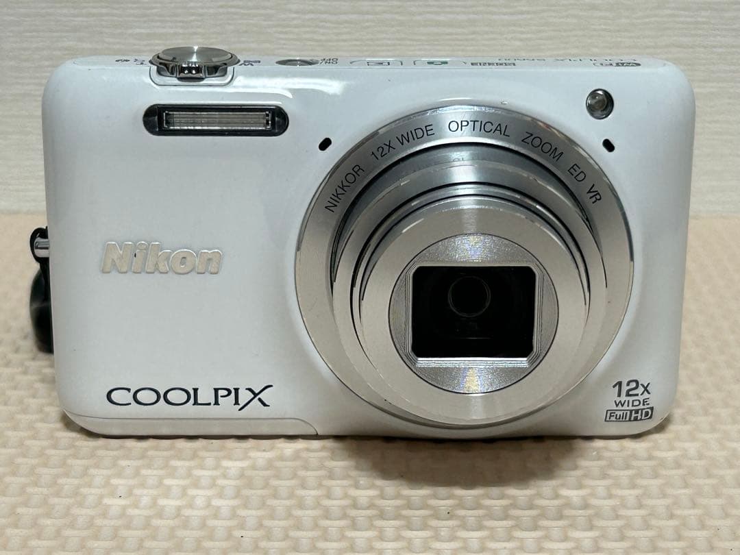 Nikon COOLPIX S6600 ホワイト コンデジ Wi-Fi