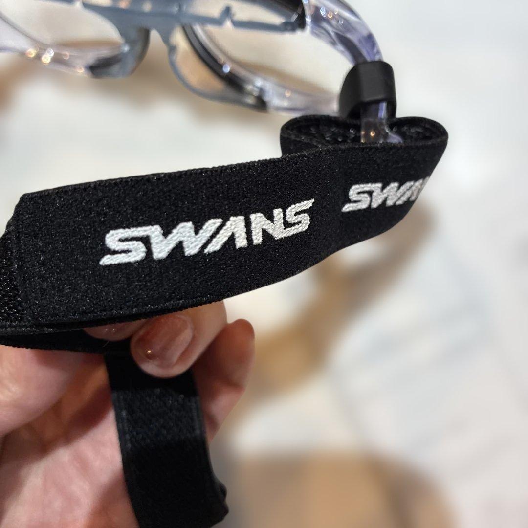 SWANS スポーツ用ゴーグル クリアレンズ　スワンズ　高学年　中学　メガネ