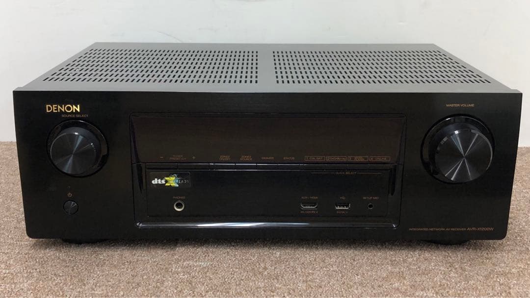 DENON AVR-X1200W AVアンプ 7.2ch Atmos 動作品