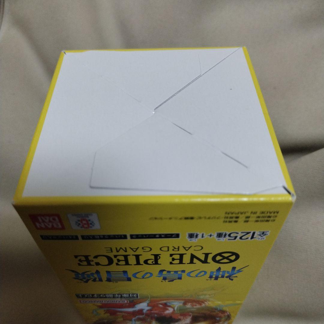 未開封テープ付き　神の島の冒険　ボックス　ワンピースカード