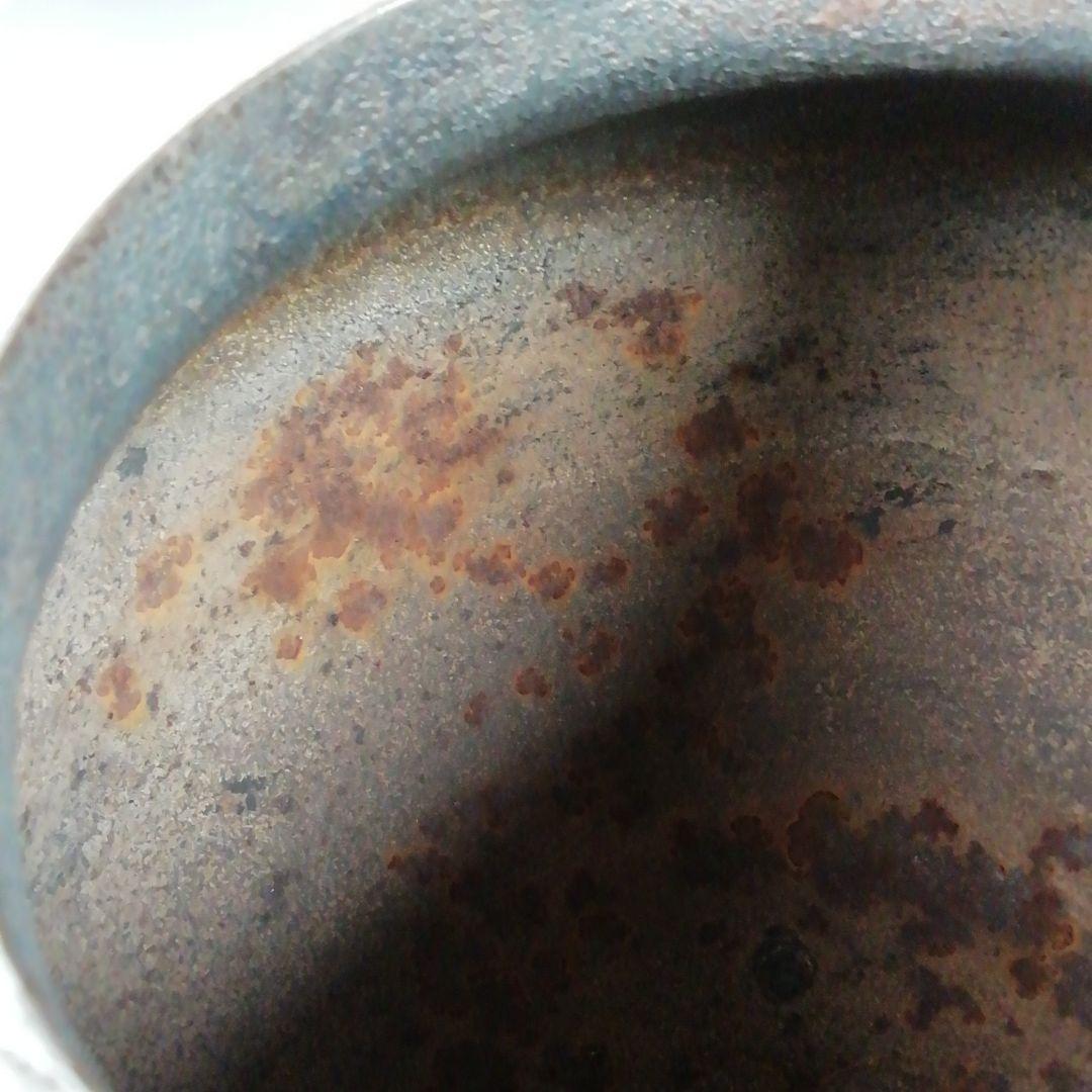 Ｗ３１１　茶釜　『桐地紋』『真形釜』『釜師　高橋敬典』『鉄釜』　共箱　茶道具