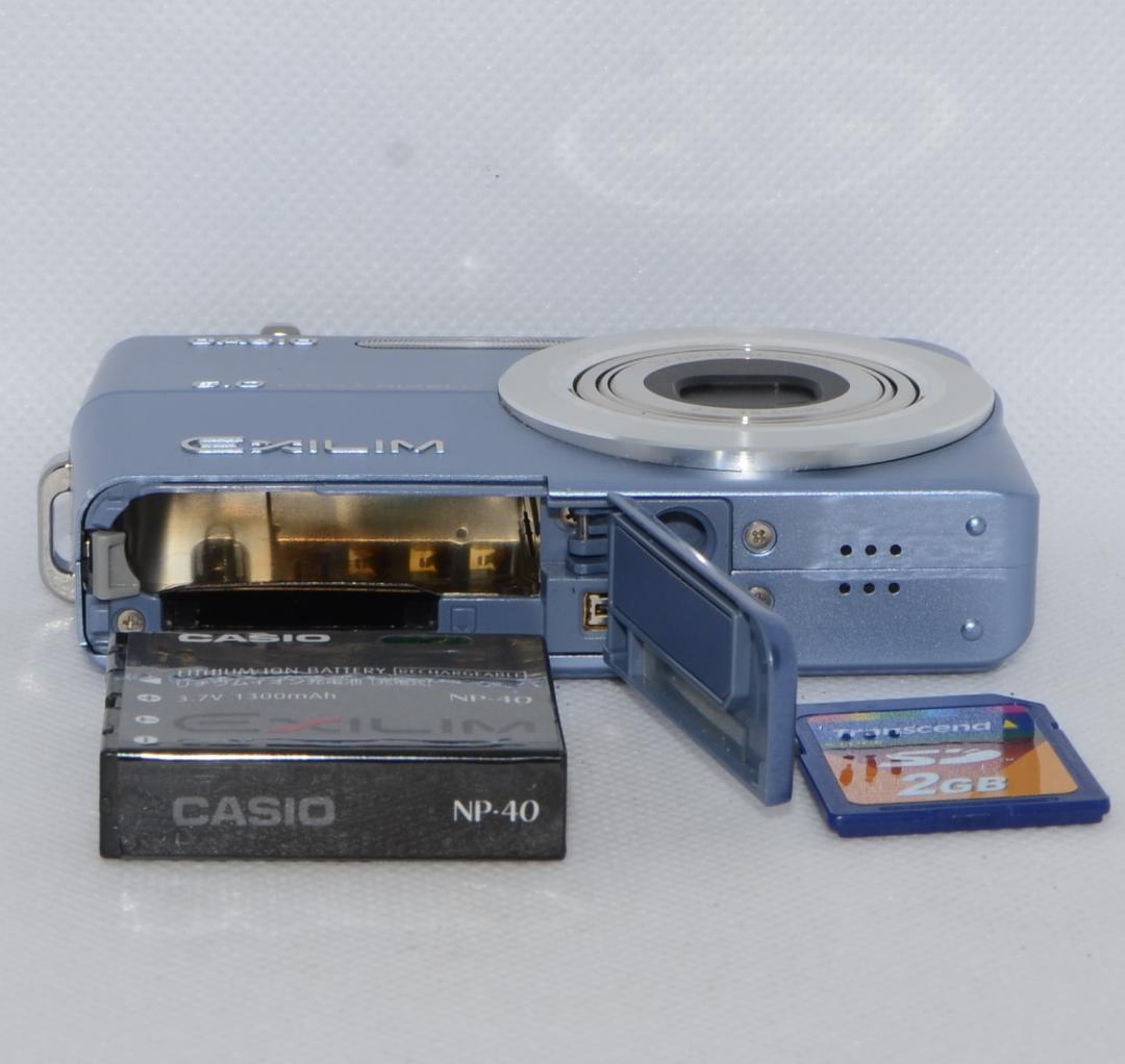 (美品) CASIO EXILIM EX-Z600 ブルー (動作確認済)