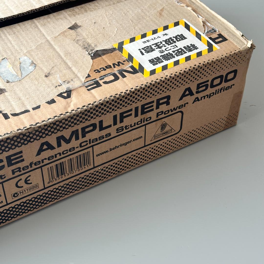 Behringer A500 美品 動作確認済 元箱有