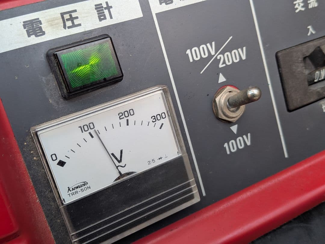 HONDA EM 4500S ポータブル発電機　動作確認