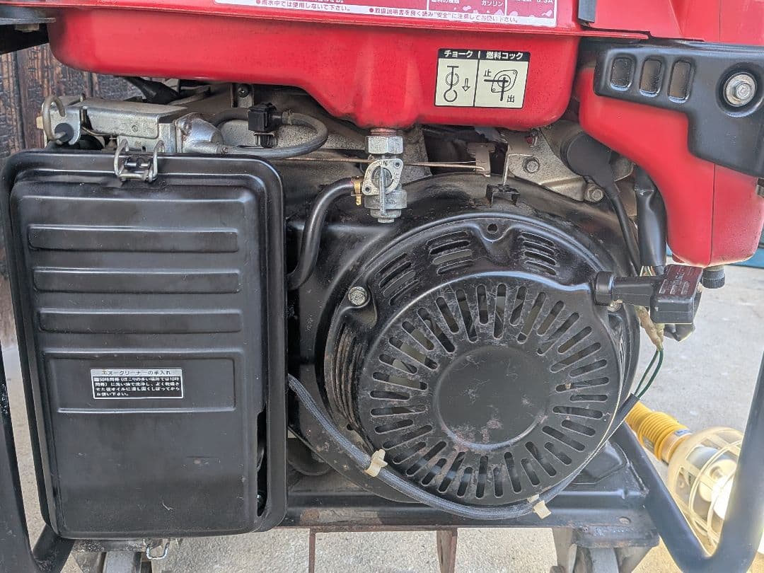 HONDA EM 4500S ポータブル発電機　動作確認