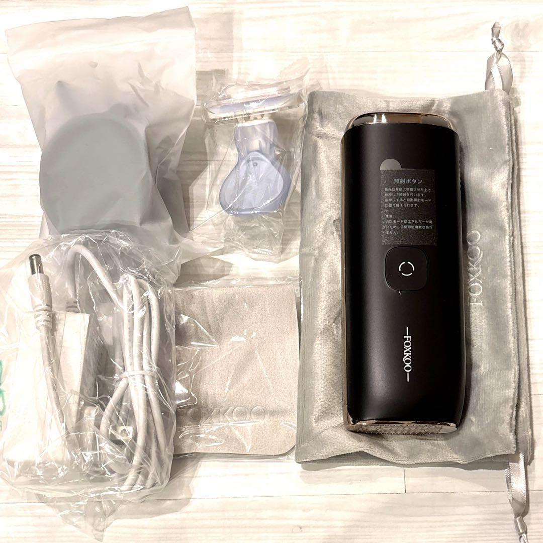 100万回照射 家庭用 脱毛器 HIPL サファイア冷却技術 髭 VIO 全身