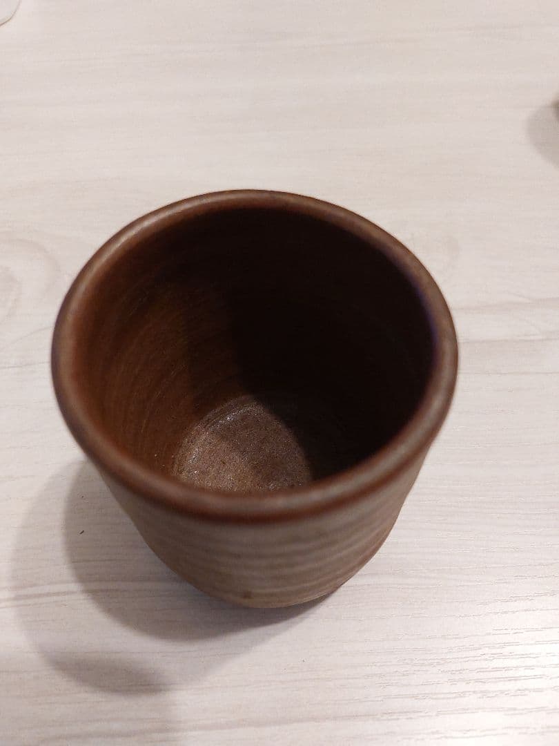 【売り切りセール】備前焼 遺作20品のうちの１品 木村隆男遺作 ぐい呑み３品