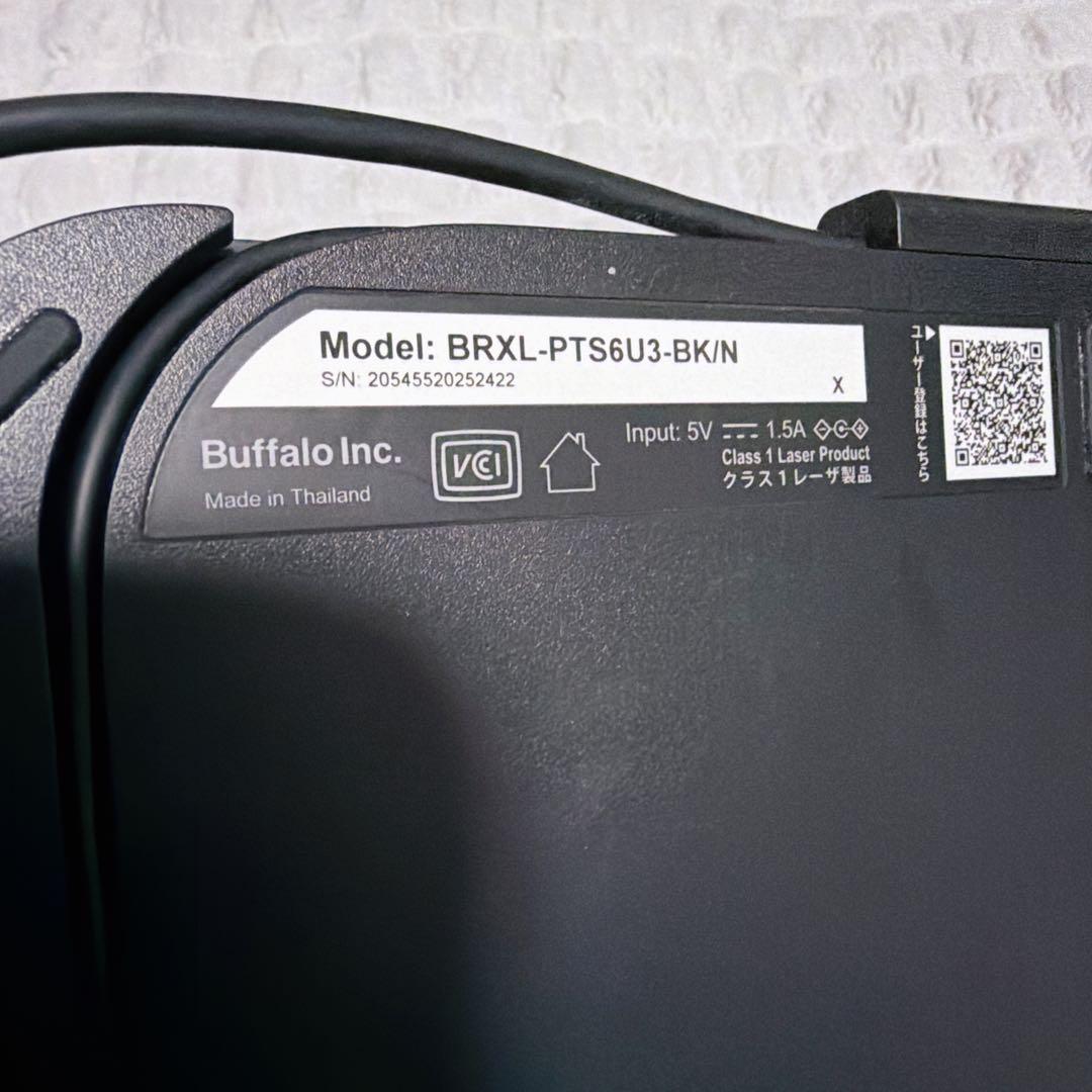 BUFFALO USB3.2(Gen1)/3.0 ブルーレイドライブ