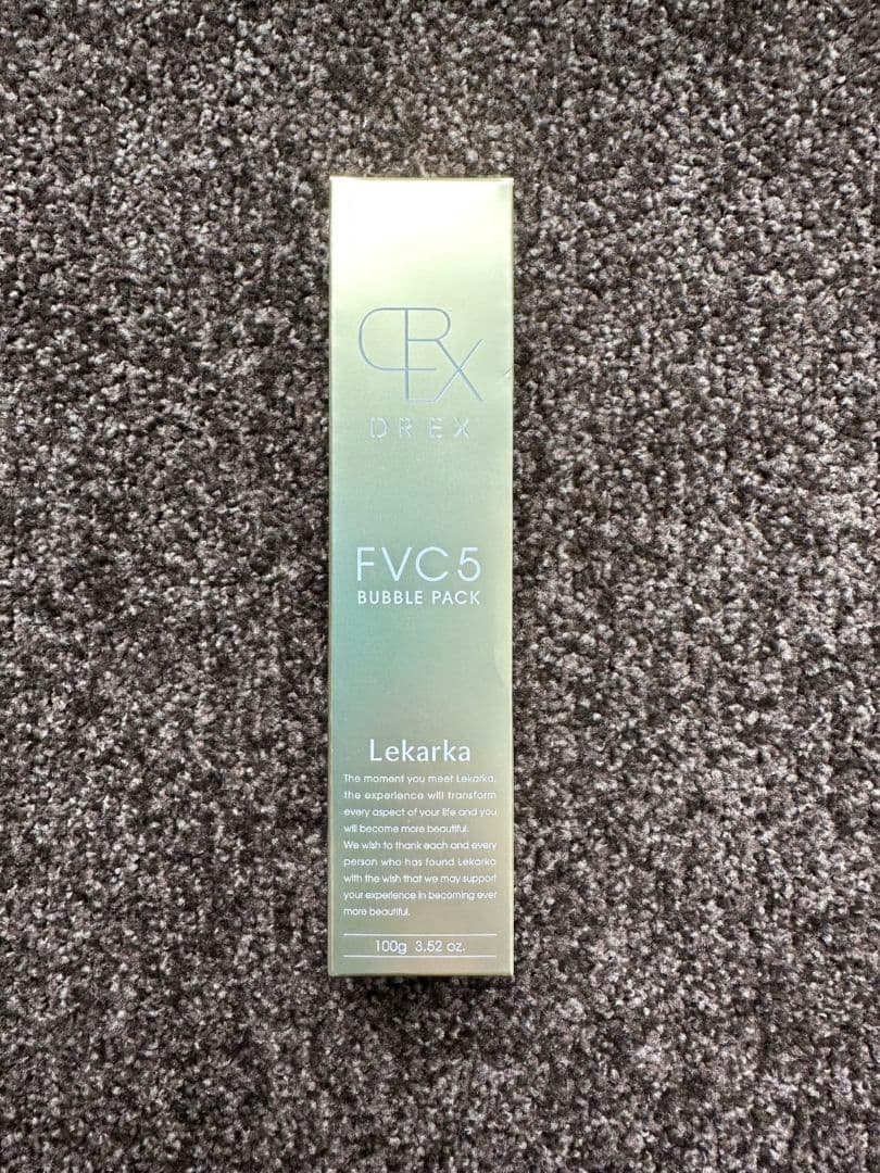 LEKARKA レカルカFVC5バブルパック☆ドクターズコスメ専用☆大人気化粧水