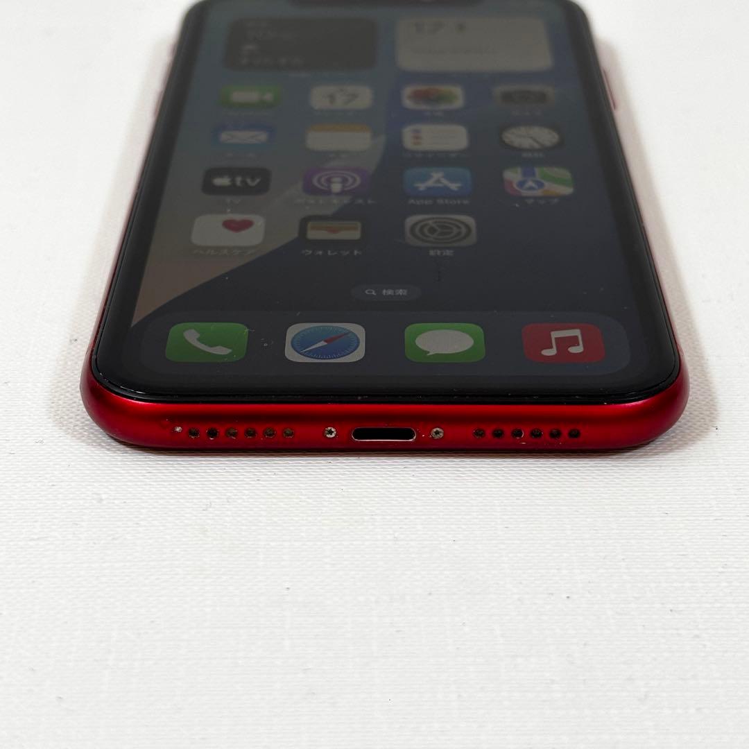 iPhone XR 64GB レッド バッテリー80% 動作品