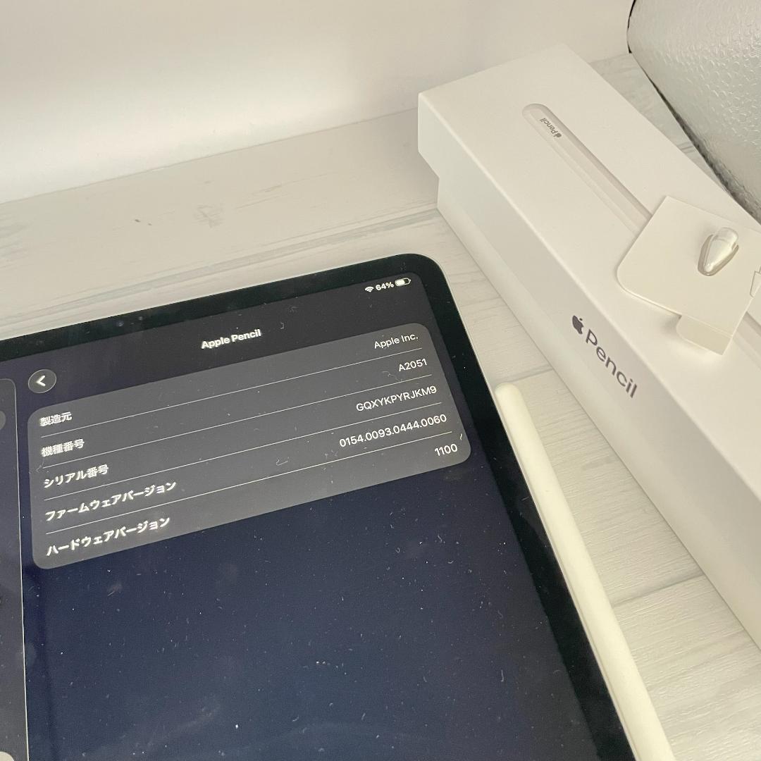 動作確認済み！【純正品】Apple Pencil 第2世代＋替え芯付属