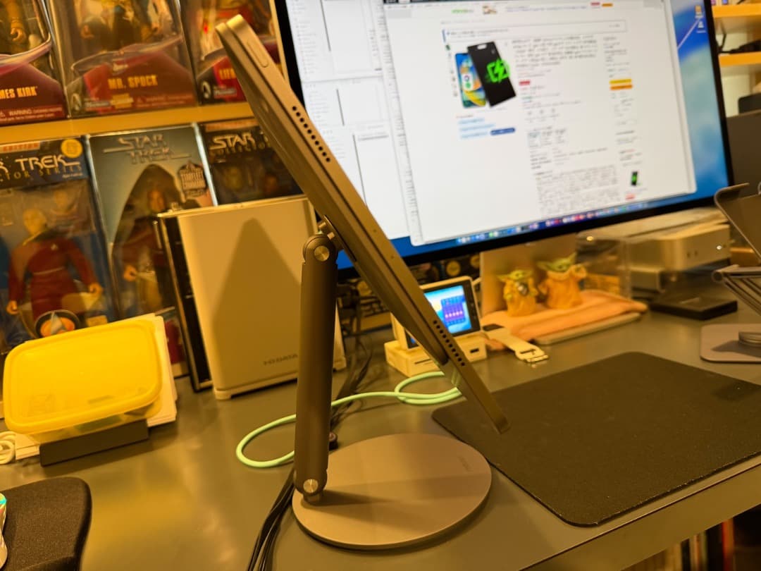 Redbean P2 iPad マグネット式 18W 高速充電 卓上スタンド