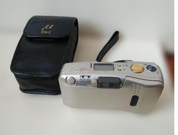 t*m様 ジャンク扱い　OLYMPUS μ [mju:] シルバー コンパクトカ