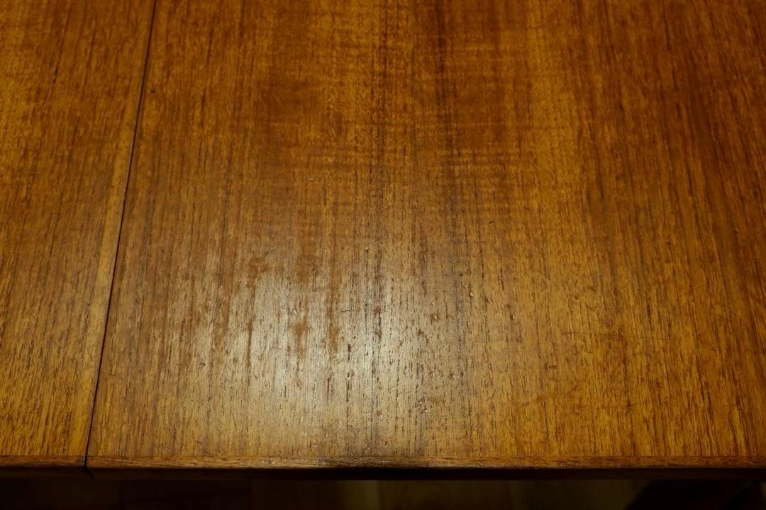 60sヴィンテージ チークダイニングテーブル 北欧 デンマーク