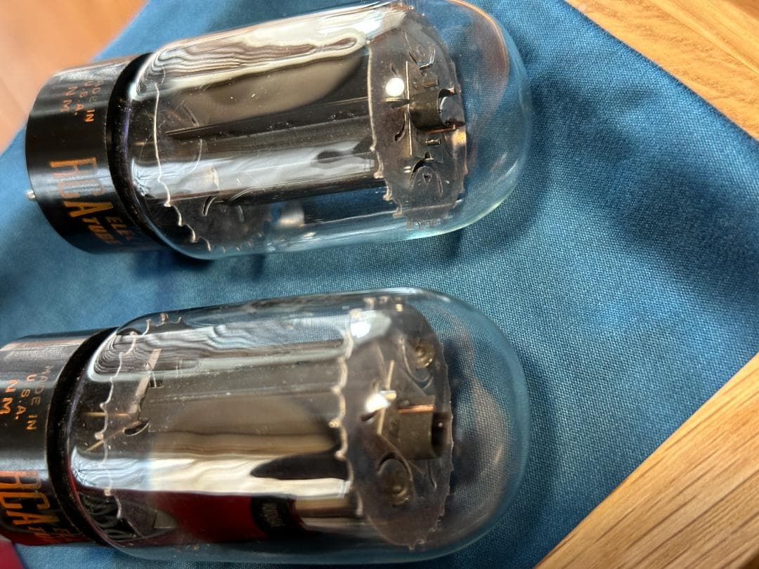 ☆真空管 RCA 6L6GC 　2本　未使用長期保管品☆