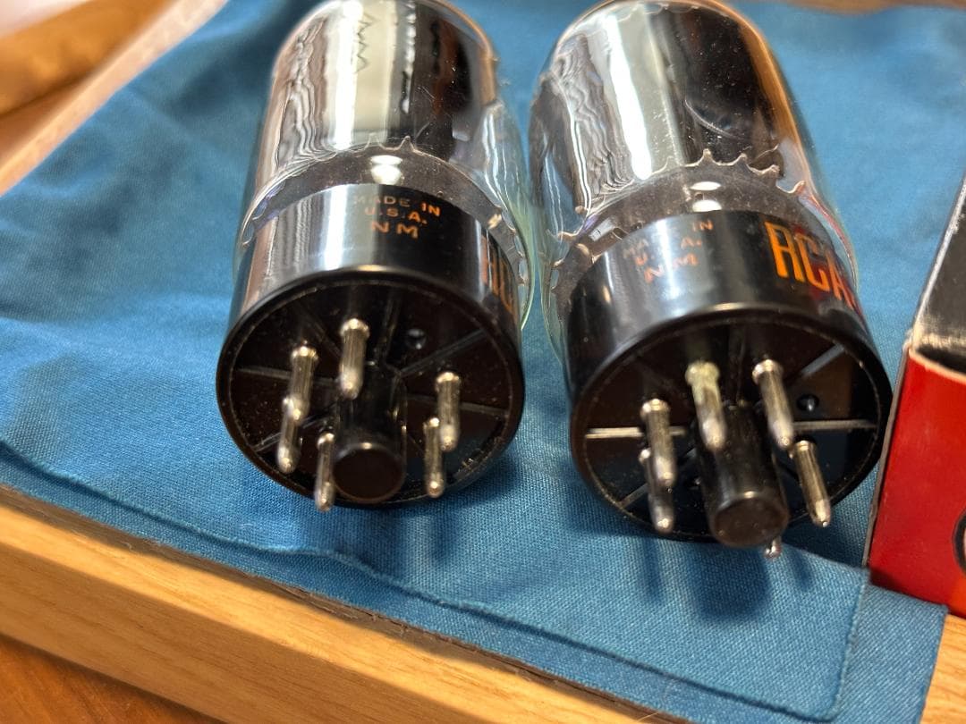 ☆真空管 RCA 6L6GC 　2本　未使用長期保管品☆