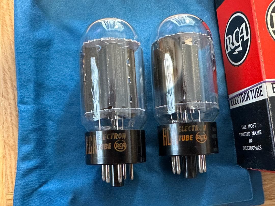 ☆真空管 RCA 6L6GC 　2本　未使用長期保管品☆