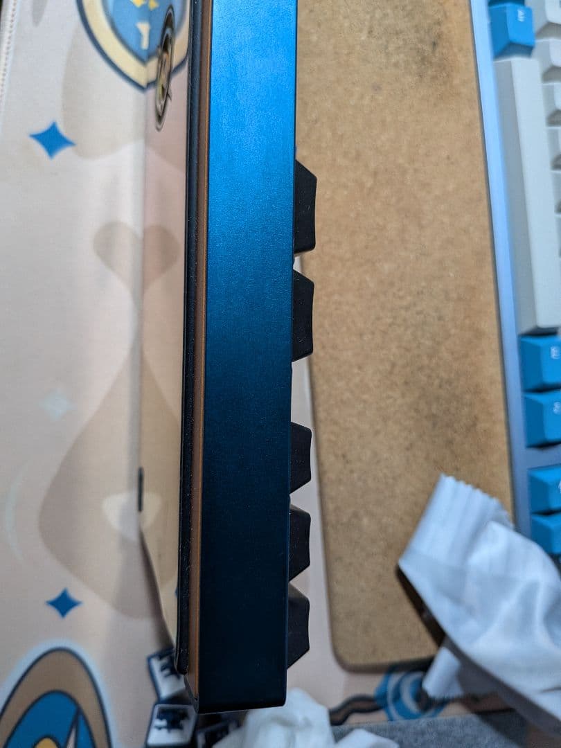 キーボード Neo65 cu Navy copper bottom mirror dusk