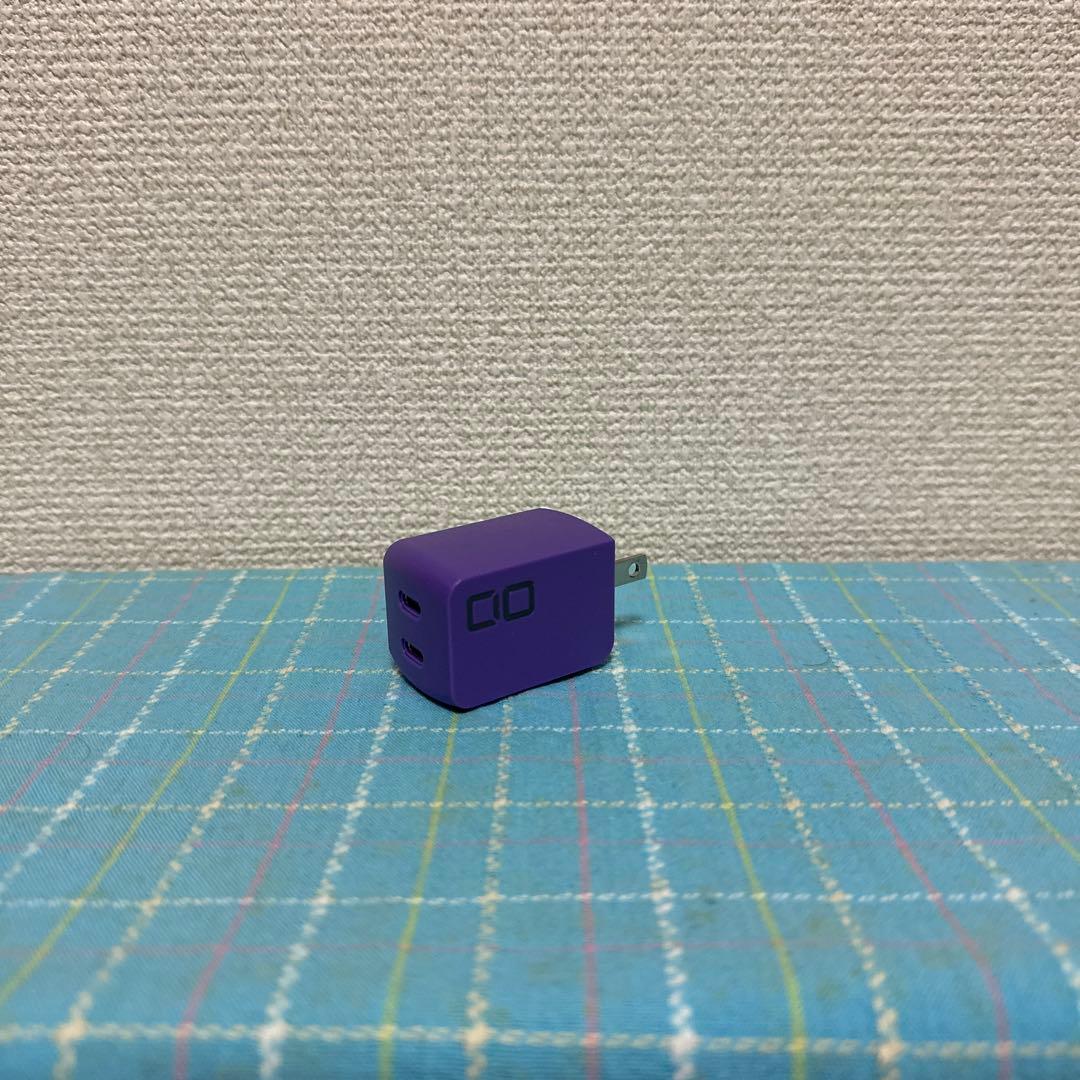 「CIOパープル バッテリー 充電器 ケーブル」 アップルウォッチ充電器