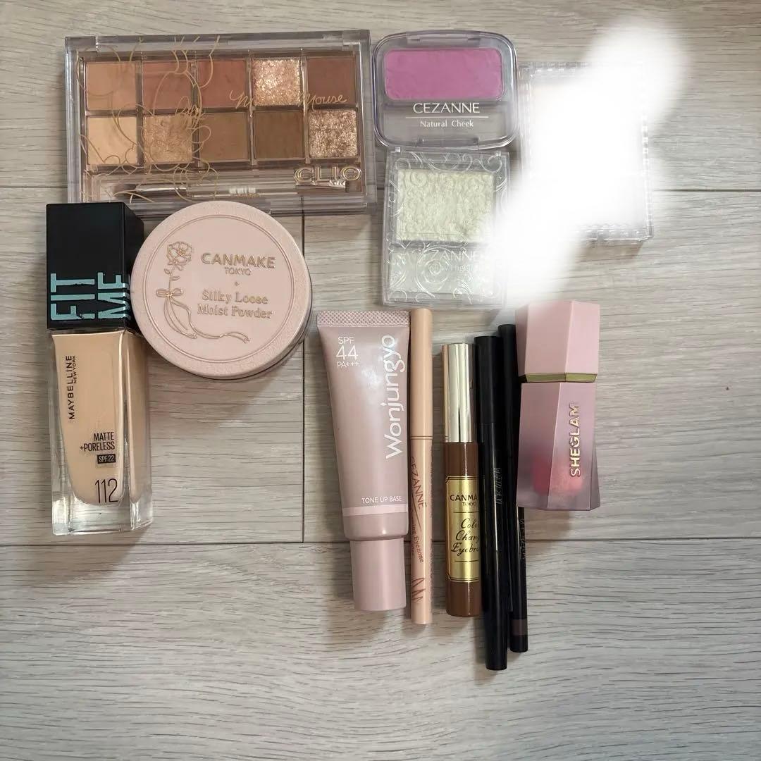 コスメウォンジョンヨ キャンメイク FITME CLIO セザンヌ URGRAM