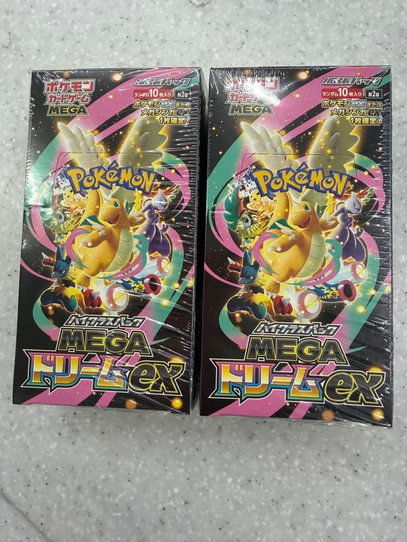 ポケモンカードゲーム MEGAドリームEX 2BOX