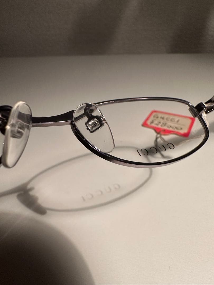 当時定価28000円 廃番 vintage GUCCI メガネ デッド 日本製