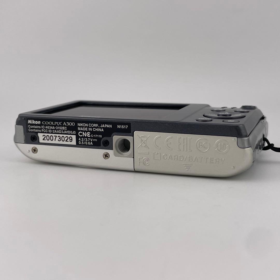 実写美⭕️美品【動作確認済】Nikon COOLPIX A300 シルバー
