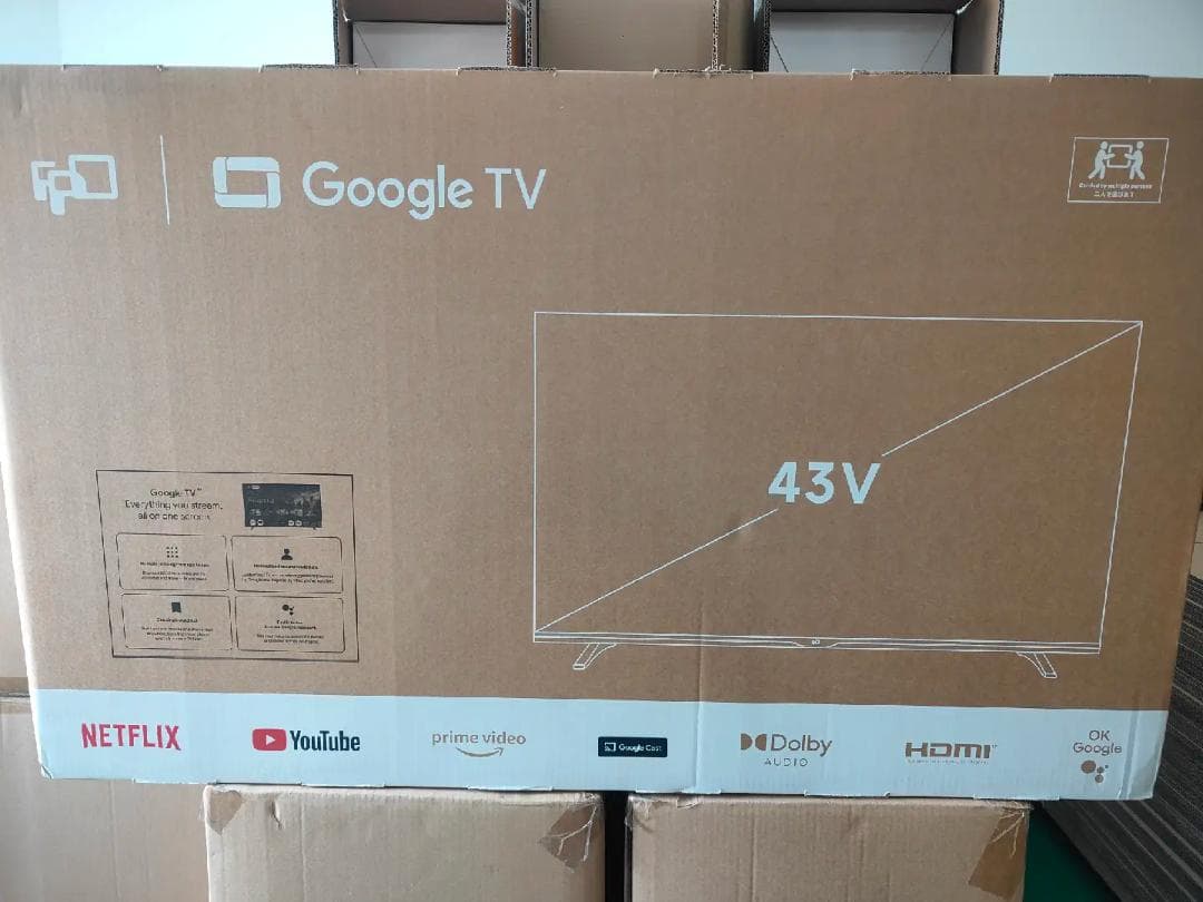 【新生活応援セール開催中！】FPD 43インチ テレビ Wチューナー搭載