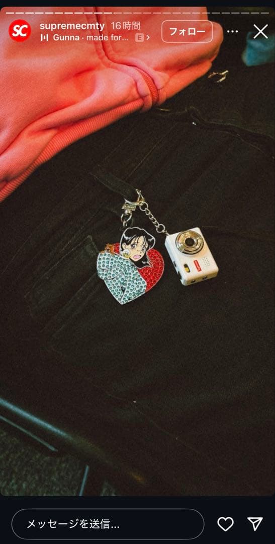 【新品未開封】Supreme デジタルカメラ キーチェン 【丁寧梱包】