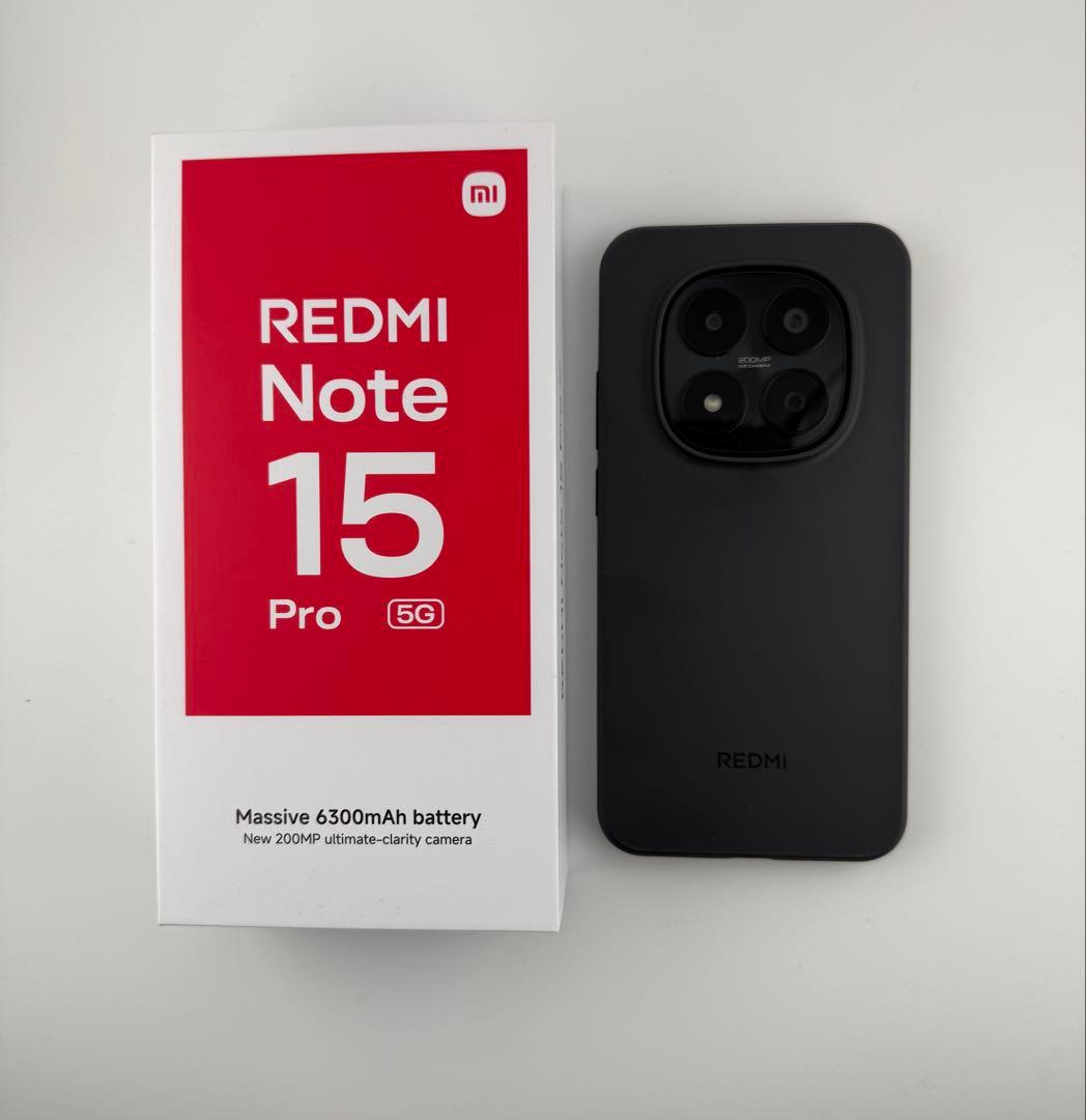 美品Xiaomi Redmi Note 15 Pro 5G 256GB高画質