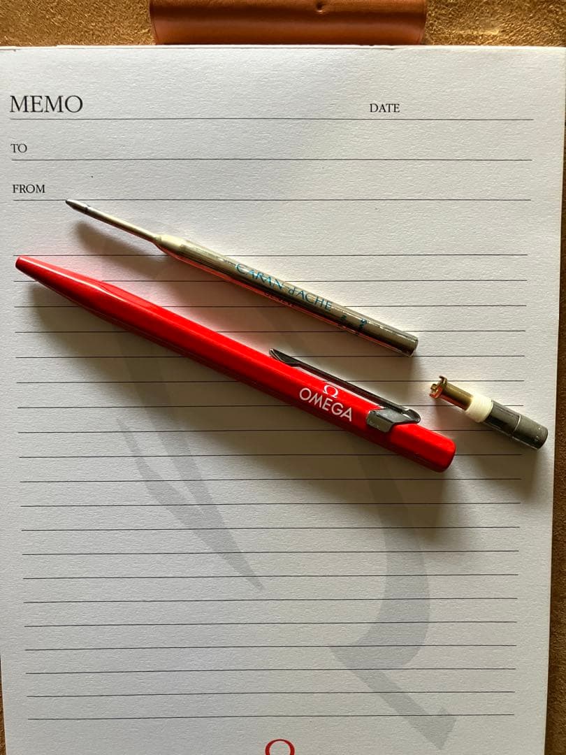 OMEGA schedoni スケドーニ　150周年メモ帳革カバー