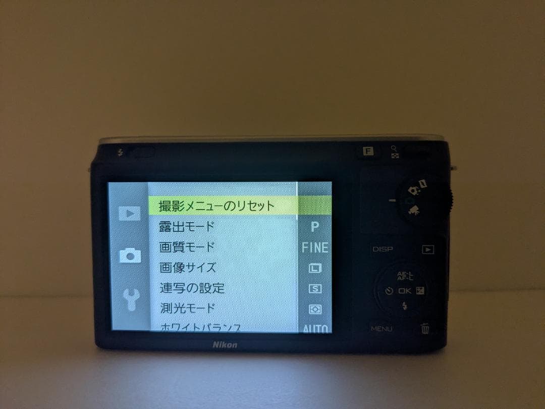 【良品】ニコン Nikon 1 J1 ボディ シルバー 完動品 #376a