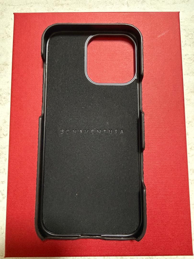 BONAVENTURA iPhone16promax用ケース レザー