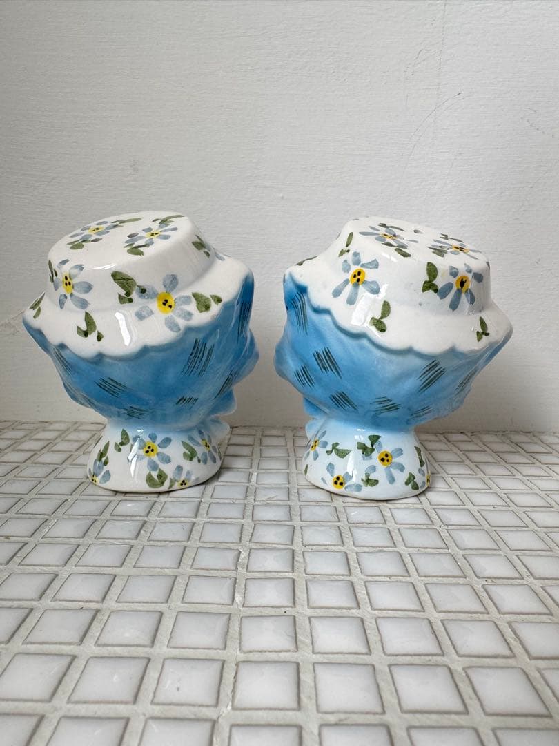 アンティーク雑貨 LEFTON Miss Priss salt&pepper