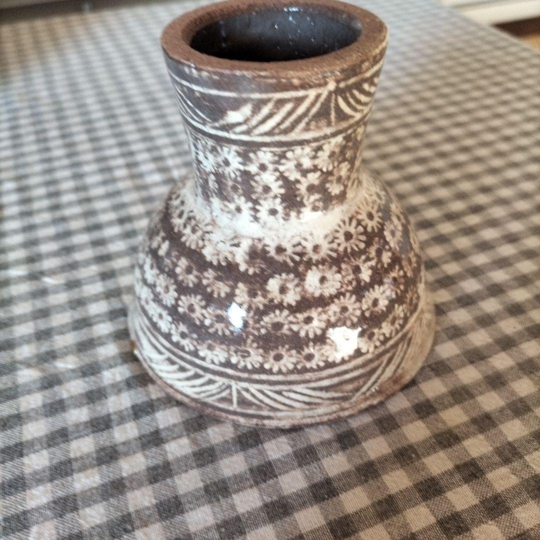 唐津　三島手　馬上杯　陶器　金継ぎ