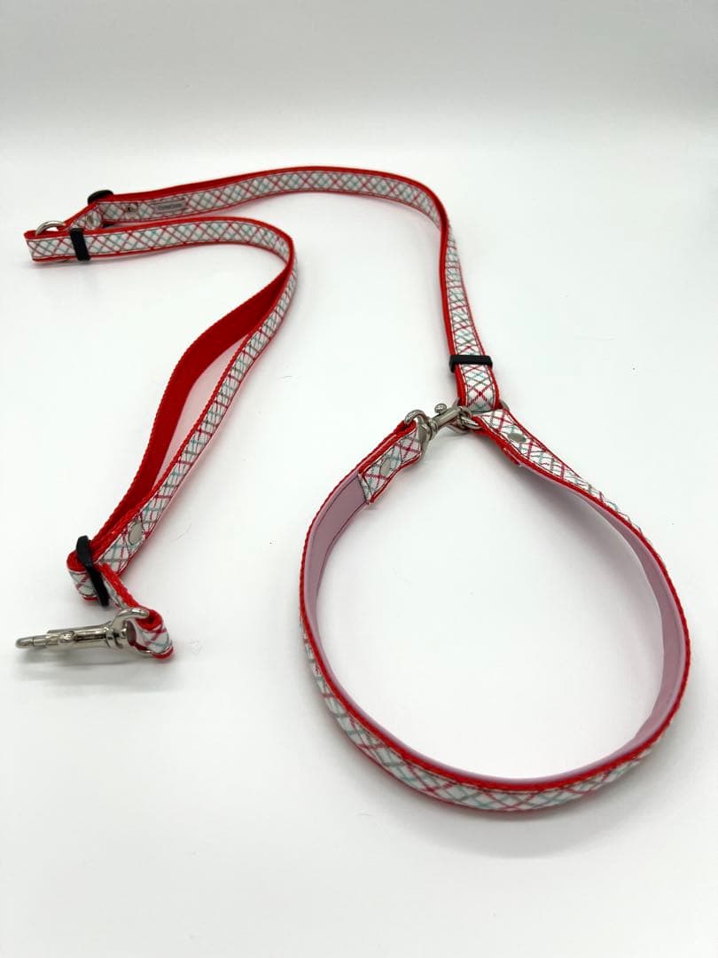 犬用品　首輪・ハーネス・ショルダーリード・ジョイントリードのフルセット