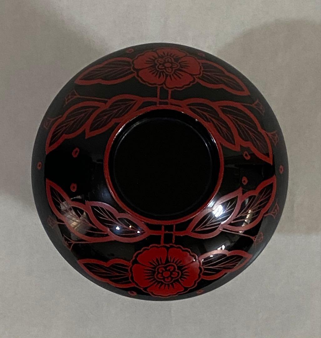 茶道具　箸洗い　木製本漆　5個