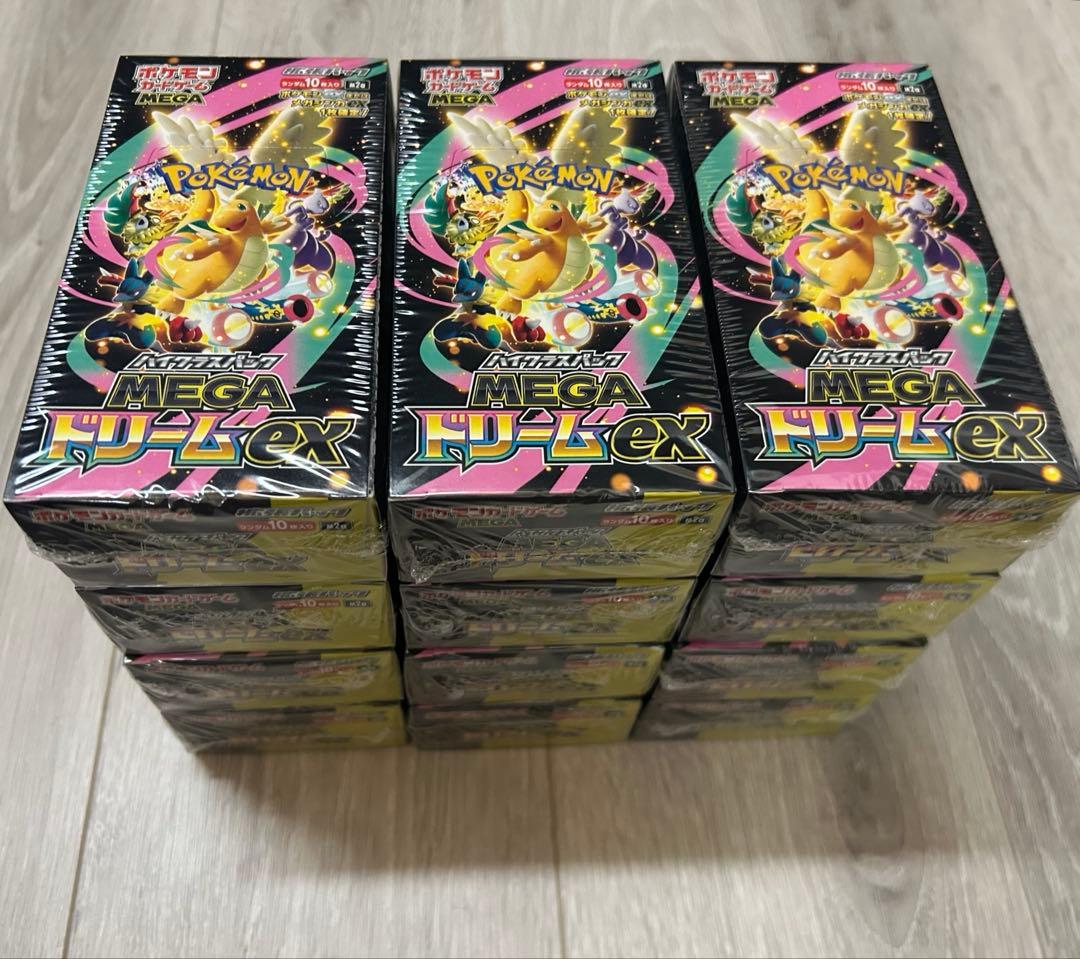 新品未開封 シュリンク付き megaドリームex 12box